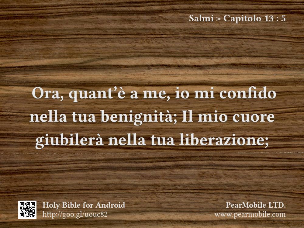 Salmi, Capitolo 13:5